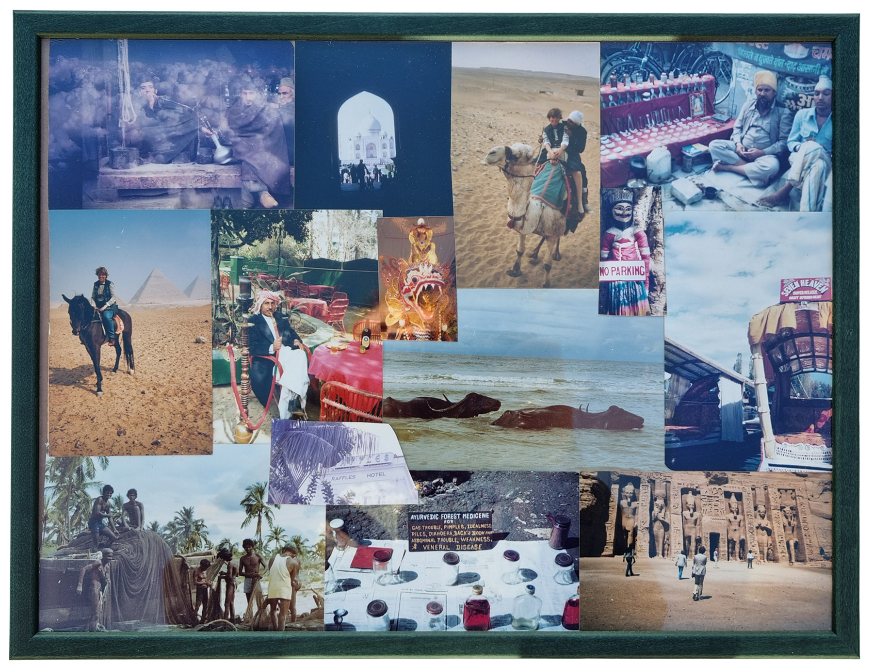 Self Adhesive Montage Frames (Green)