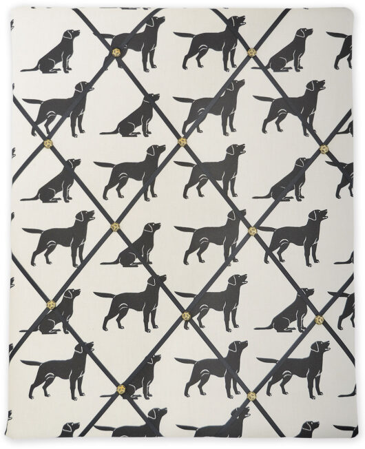 black labradors 2 notice board