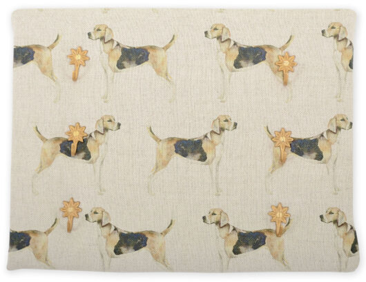 Hounds fabric key board