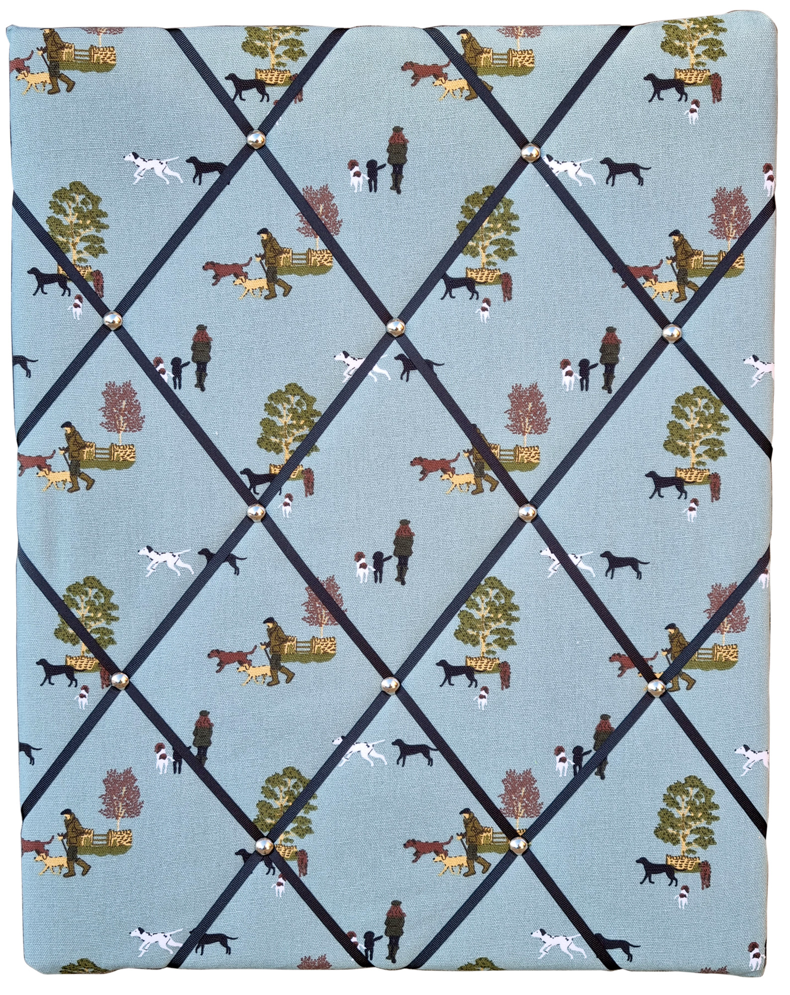 Labrador Dalmation Spaniel Fabric Notice Board